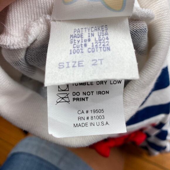 Vintage Patty Cakes Two Piece Cat Set 2T - Picture 8 of 12